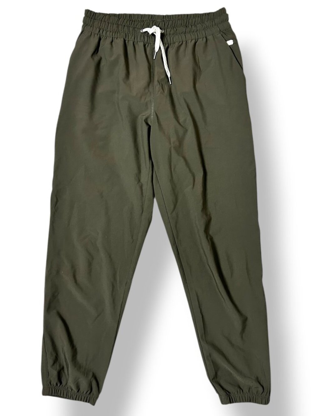 Vuori Womens Olive Green Track Pants Joggers Sz S